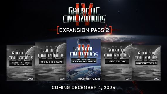 Galactic Civilizations IV čaká DLC Tales of the Terran Alliance a Expansion Pass 2