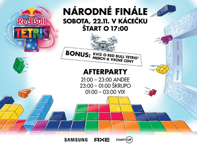 Z Bratislavy a do Dubaja: Red Bull Tetris had slovenskho ampina
 