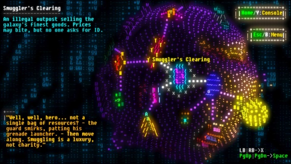 Sci-fi hra Effulgence RPG vytvorená v ASCII vyjde už začiatkom decembra