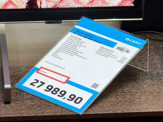 Prv� Micro RGB TV od Samsungu je u� vystaven� v Bratislave. Stoj� ako auto...  