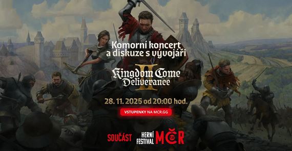 Na Hernom festivale MČR zažijete živý koncert Kingdome Come: Deliverance II