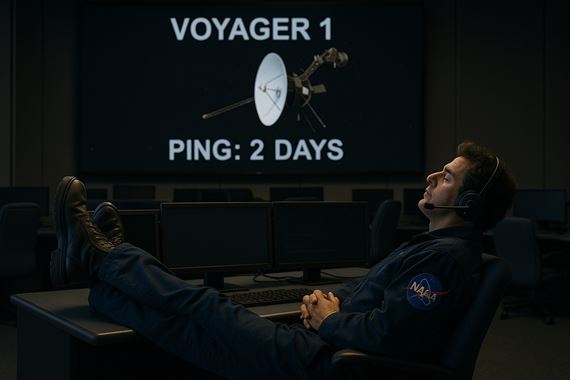 Zdá sa vám, že máte v hrách pomalú odozvu? Čo má hovoriť taký Voyager?