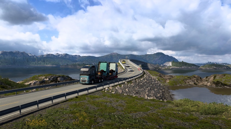Euro Truck Simulator 2 roziruje mapu o Nordic Horizons, dorazilo aj Forest Machinery DLC