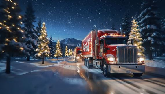 Coca Cola znovu vygenerovala vianon reklamu cez AI