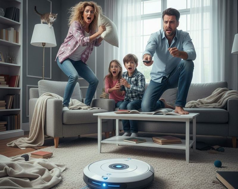 Pozor na nsk produkty - robotick vysava posielal domov daje, ke ich majite zablokoval, firma produkt znefunknila