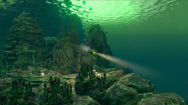 Sub-Species sa prestrie�a cez nepriate�ov v podmorsk�ch hlbin�ch 