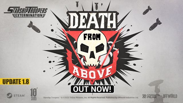 Starship Troopers: Extermination otvra nov front s update 1.8   