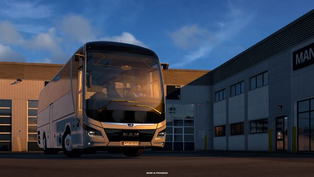 Euro Truck Simulator 2 predstavuje MAN Lion�s Coach v pripravovanej Coaches expanzii 