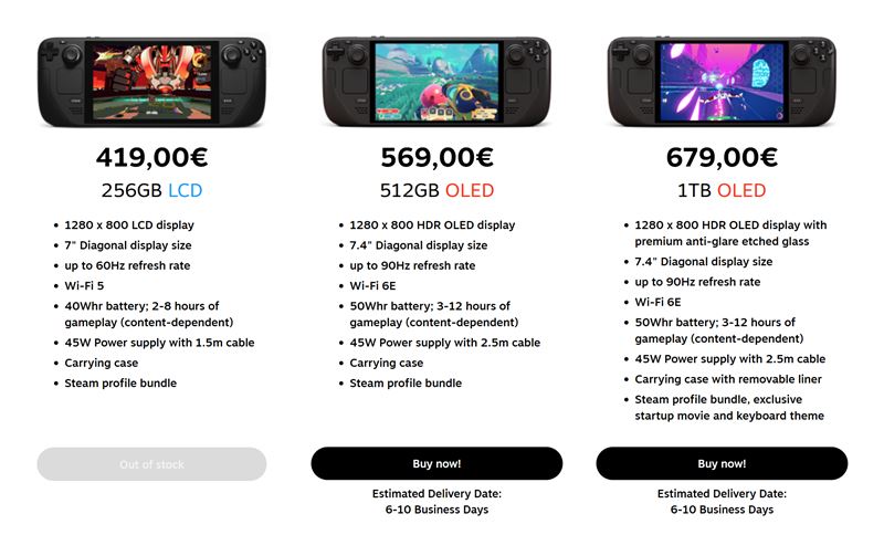 Valve zru�ilo najlacnej�� Steam Deck s LCD displejom