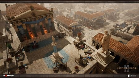 Titan Quest II sa pripravuje na boj s kentaurmi v zni�en�ch pl��ach Arkadie  