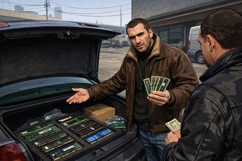 Pozor odkia� kupujete pam�te, mno�ia sa podvody