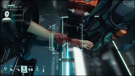 MALPRAXIS z v�s sprav� chirurgick� pr�stroj v pr�behu vo vesm�re  