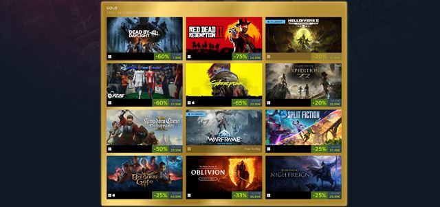 Steam zhrnul naj�spe�nej�ie hry roka 2025 