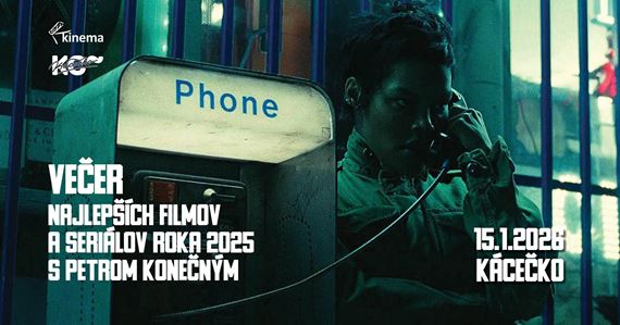 Tour: Veer najlepch filmov a serilov roka 2025 s Petrom Konenm
