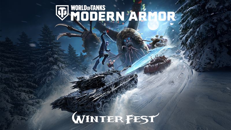 World of Tanks Modern Armor spa Winter Fest 2025