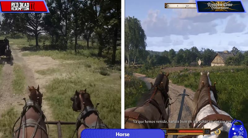 Porovnanie Kingdom Come Deliverance II a Red Dead Redemption II