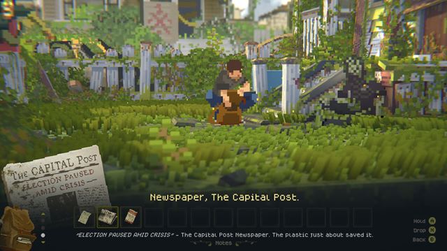 Long Gone pon�ka teaser, bude to z�bavn� postapokalyptick� 3D pixelovan� advent�ra 