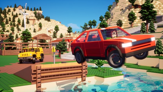 Brickadia ponúka multiplayerový fejkový LEGO svet mixnutý s Minecraftom