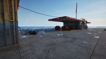 The Last Caretaker vs vtiahne do koe robota v zatopenom svete.   