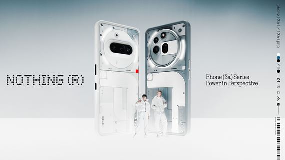 Nothing plne predstavil svoje netradičné Nothing Phone (3a) a (3a) Pro mobily