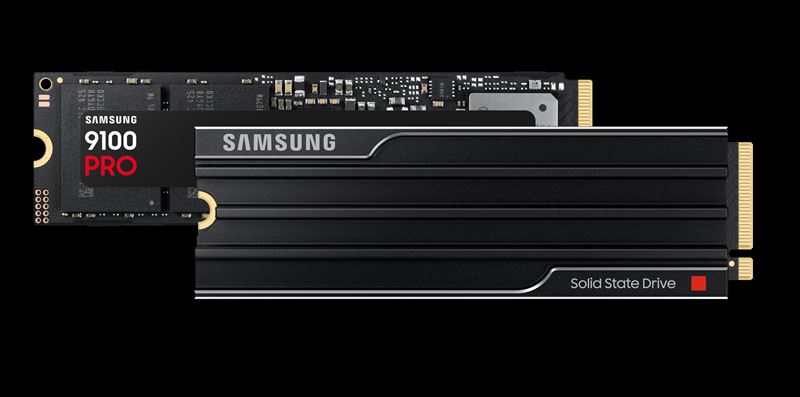 Samsung sa so SSD diskami posva vpred, predstavil PCI 5.0 disk SSD 9100 PRO