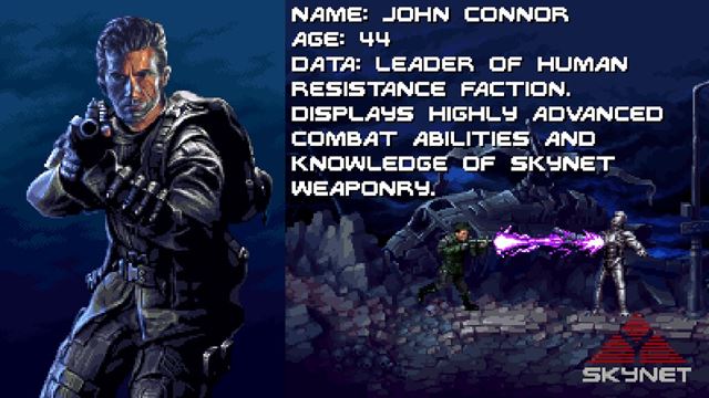 Terminator sa vracia v pixelovanom Terminator 2D: NO FATE titule 