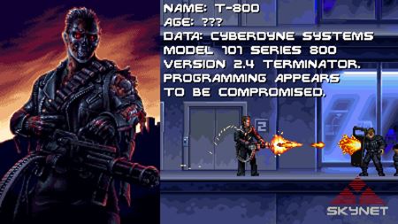 Terminator sa vracia v pixelovanom Terminator 2D: NO FATE titule  