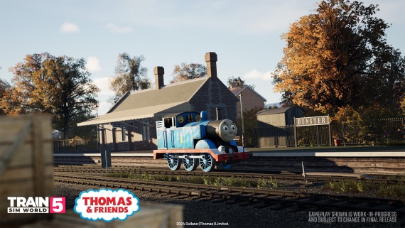 Lokomotíva Tomáš prichádza do Train Sim World 5
