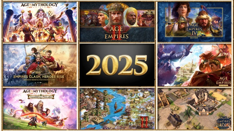 Plny pre Age of Empires  a Age of Mythology na rok 2025 predstaven