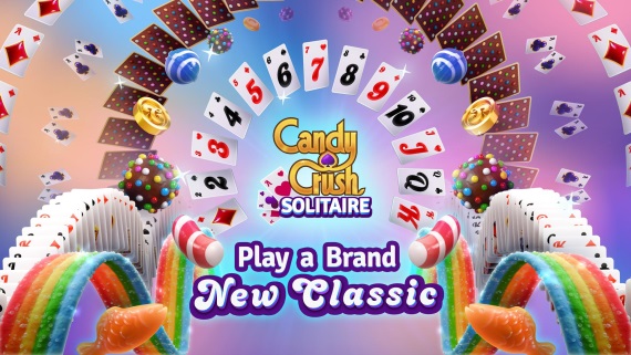 Candy Crush Solitaire práve vyšlo na mobiloch, je to prvá hra od Kingu od roku 2018