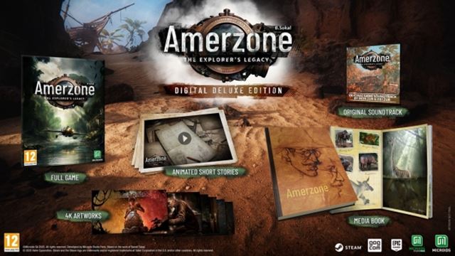Amerzone - The Explorer's Legacy ukazuje porovnanie s originlom a aj svoje edcie 