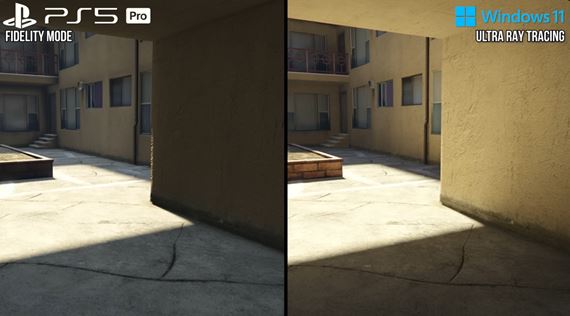 Ukazuje aktulny Ray-tracingov update pre GTA V grafick funkcie z GTA VI?