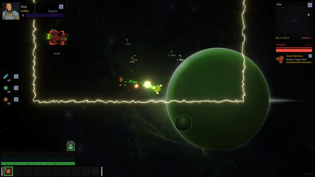 Star Vortex ovl�dne vesm�r, pom��e si �pravami lode a bohatou v�zbrojou 