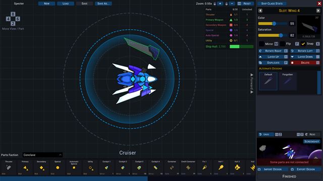 Star Vortex ovl�dne vesm�r, pom��e si �pravami lode a bohatou v�zbrojou 
