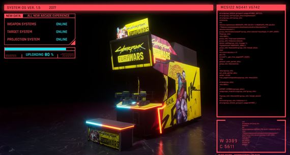 Cyberpunk 2077 dostáva svoj vlastný arcade automat Turf Wars