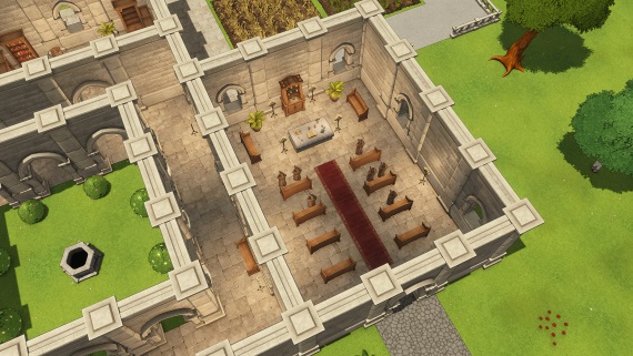 V Monastery: Ora et Labora postavte a budete spravova kltor