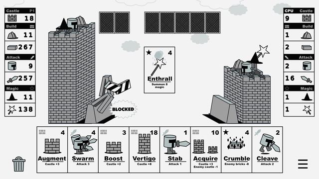 Castle v Castle uk�e kartov� boj dvoch hradov pod�a klasiky Castle Wars 