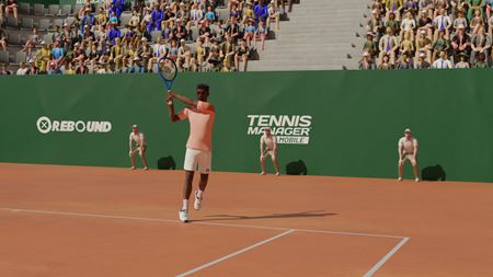 Tennis Manager 25 bol ohlsen, na kurte sa zane hra o nevidie  