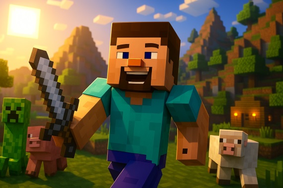 Minecraftu s premirou filmu poskoili hri o 30%