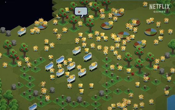 Black Mirror seriál dostal aj malú doplnkovú mobilnú hru - Black Mirror Thronglets