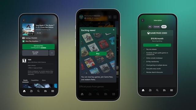 Мобильное приложение Xbox Updatol и запустил приток их игр из облака для всех 