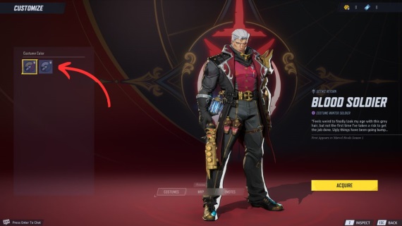 Marvel Rivals pridal novú menu na platenie za zmenu farieb skinu