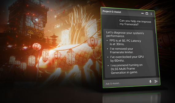 Nvidia spustila možnosť tvorby pluginov pre svoj Projekt G-Assist
