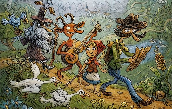 Amanita Design pripravuje stolovku Pilgrims: Curious Adventures podľa svojej známej hry