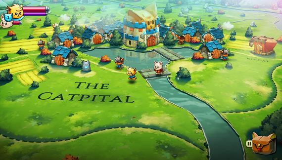 Epic rozdáva hru Cat Quest II na PC a na mobiloch Doodle Kingdom: Medieval