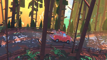 Truckful bude jazdi cez les, preva tovar a popritom odhal tajomstv  