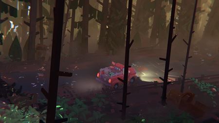 Truckful bude jazdi cez les, preva tovar a popritom odhal tajomstv  