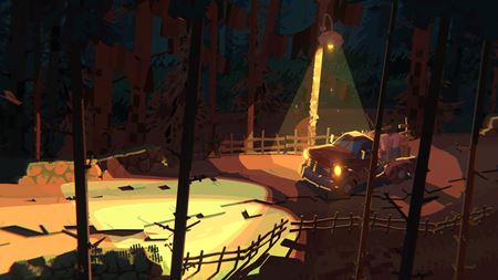 Truckful bude jazdi cez les, preva tovar a popritom odhal tajomstv  