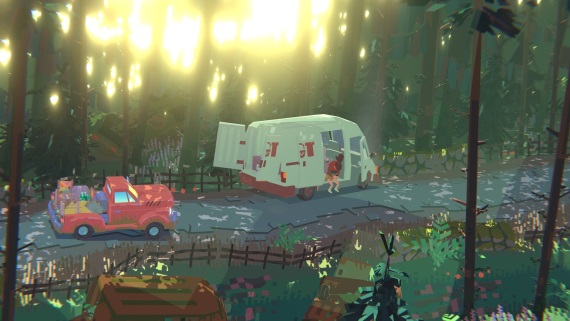 Truckful bude jazdi cez les, preva tovar a popritom odhal tajomstv