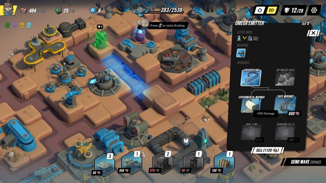 V Tower Dominion budete stava� obrann� ve�e aj meni� ter�n 